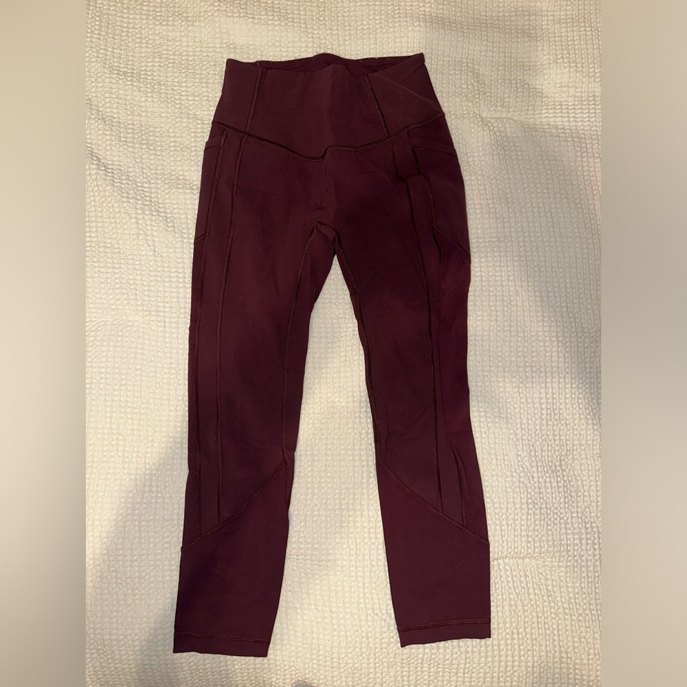 Lululemon training leggings 23”